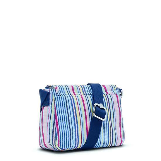 Bolsos Mini Kipling Sabian Classic Printed Crossbody Azules | MX 1340PJ